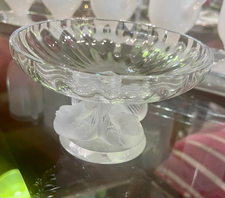 SOLD! Vintage Lalique "Nogent" Crystal Bowl - Signed, circa 1966: R9,500