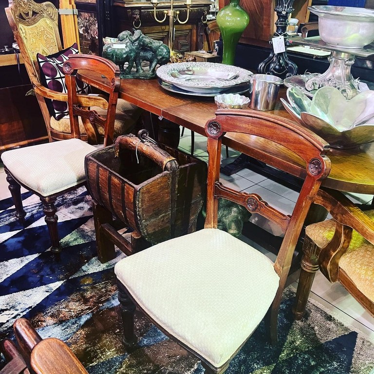 Edwardian style dining chairs: R1,500 each (4 in stock)