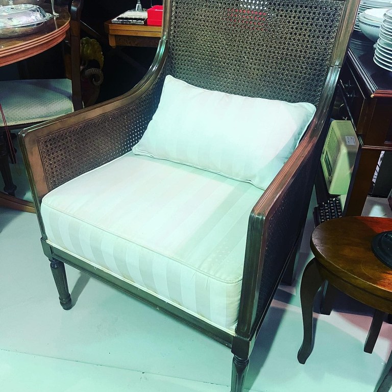 Vintage Gordon Fraser rattan armchair: R7,500