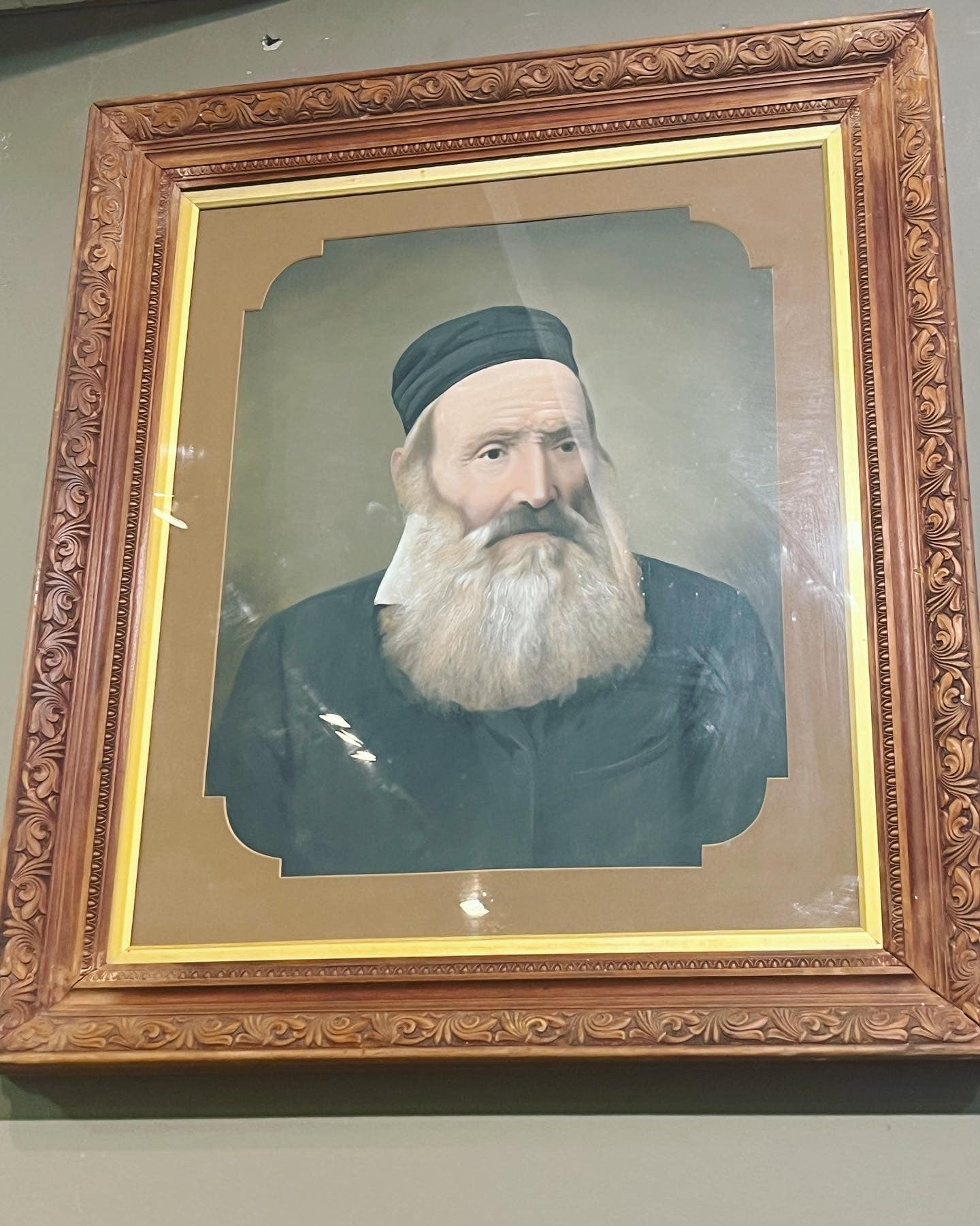 Portrait of a Liebowitz Rabbi - Unattributed, Lithuanian, late 19th Century