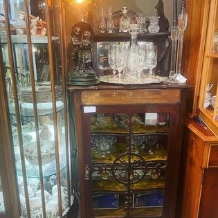 Art Nouveau music cabinet