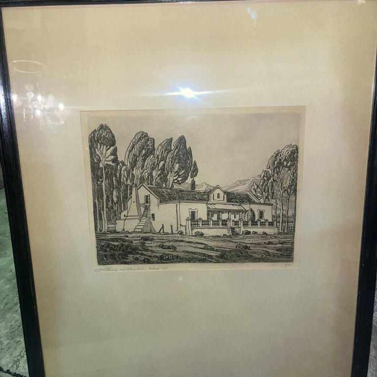 Pierneef lithograph signed 1930