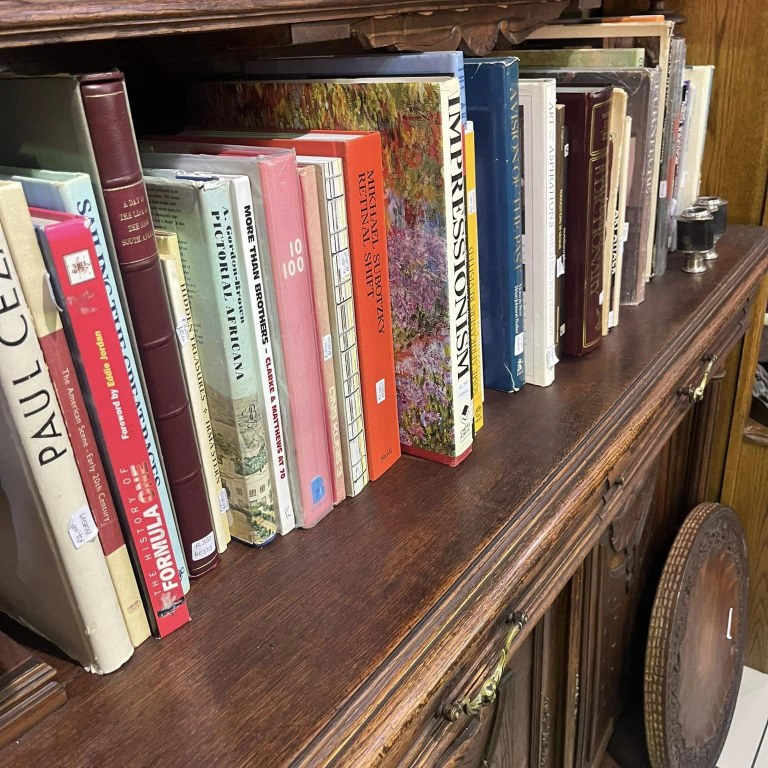Variety of famous and South African artist books