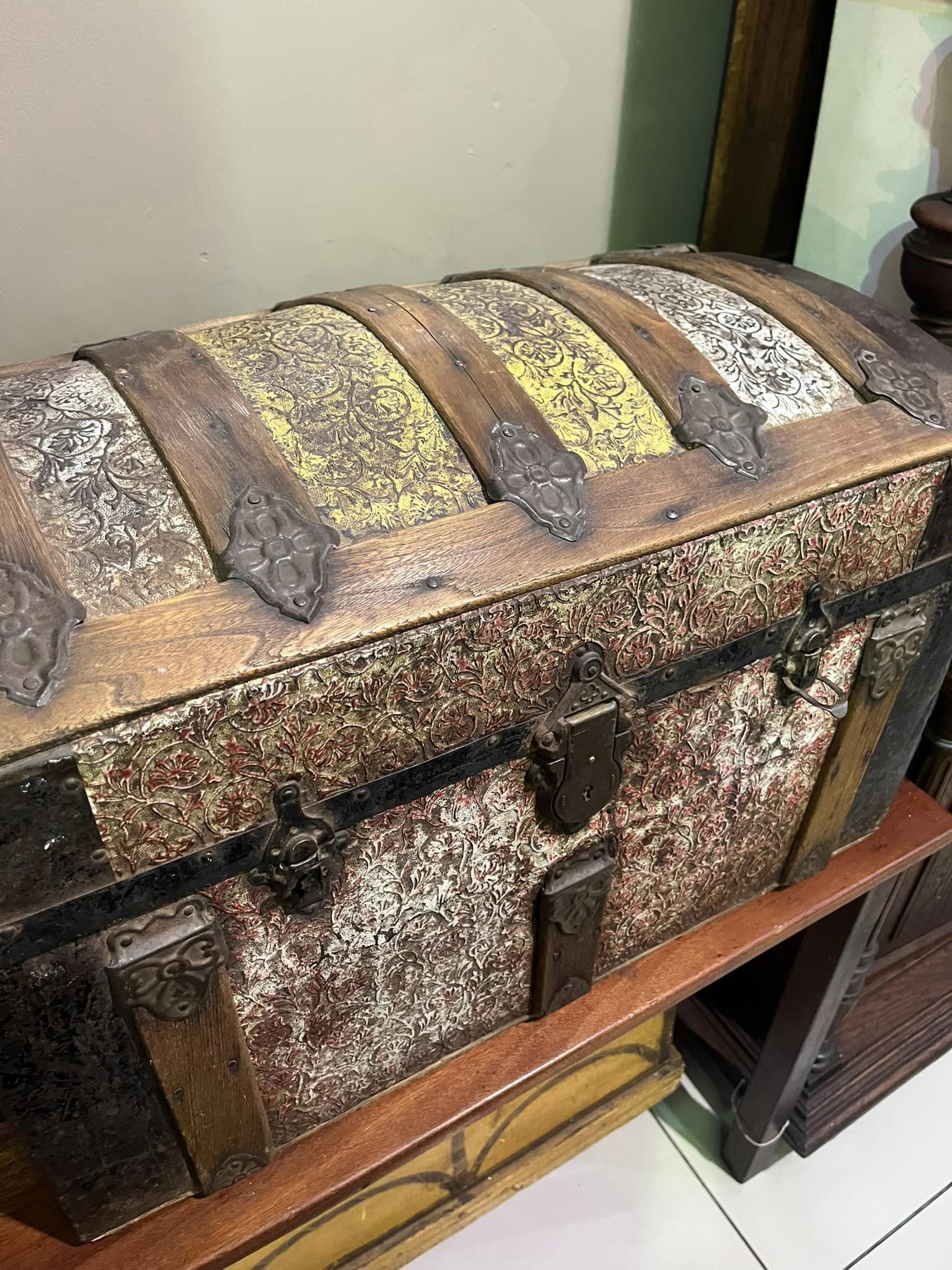 Victorian dome chest