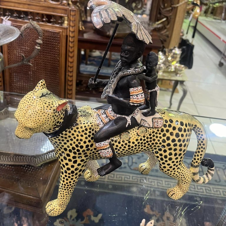 Ardmore leopard rider