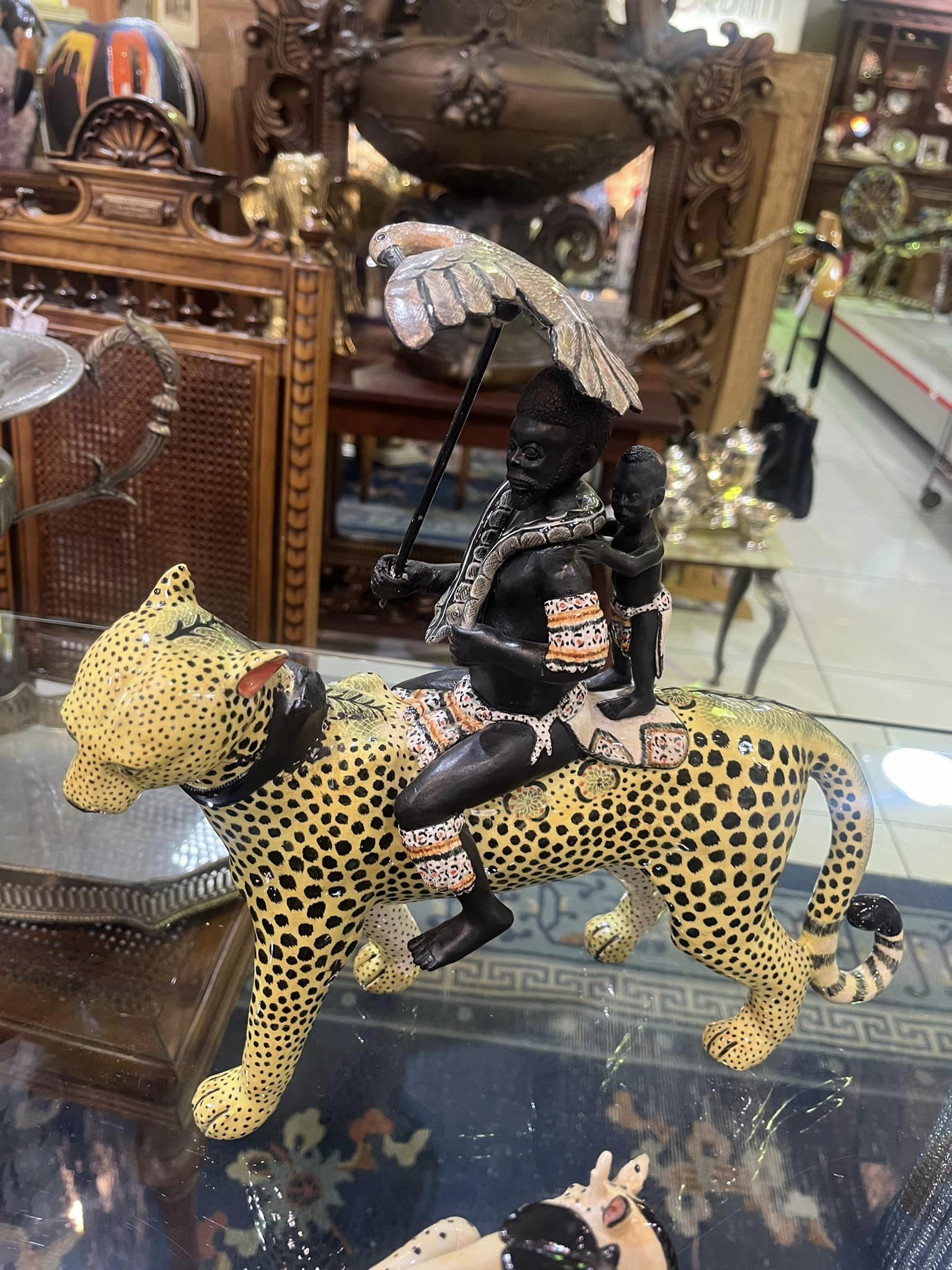 Ardmore leopard rider