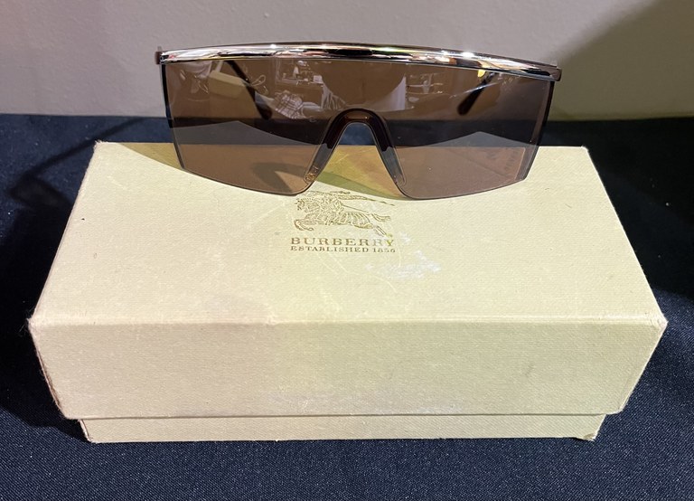 Burberry shield sunglasses