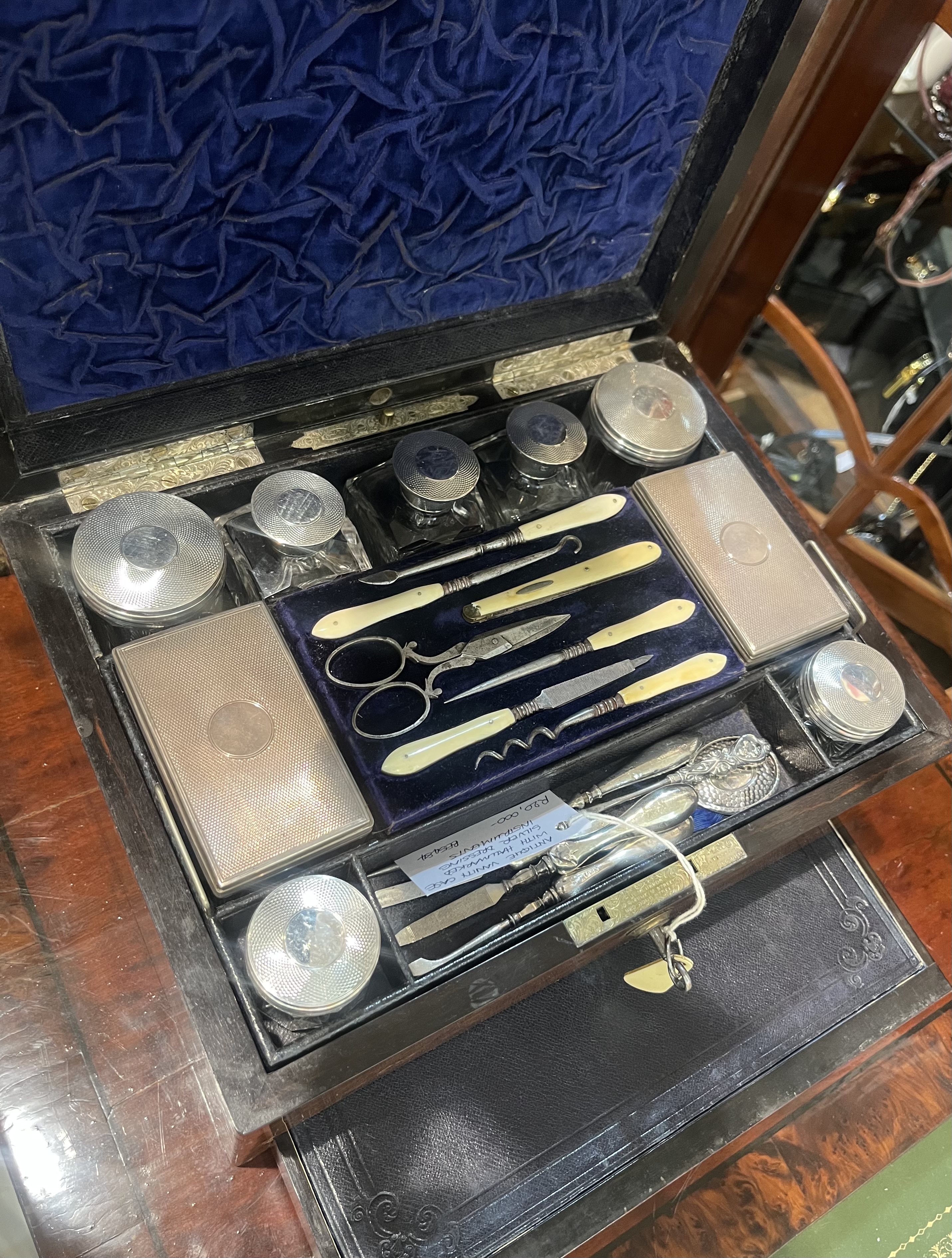 Victorian vanity case