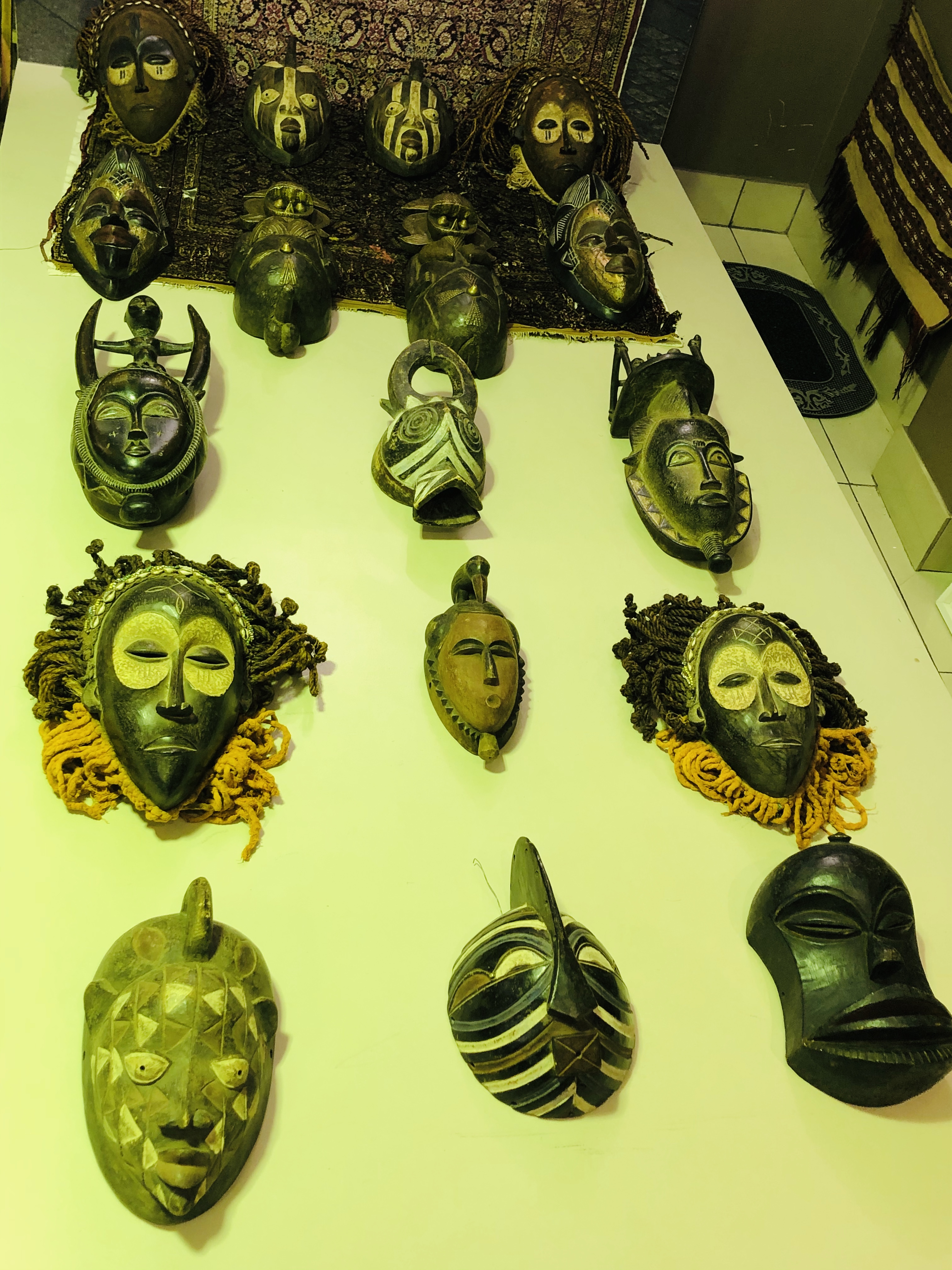 WESTERN AFRICA MASK COLLECTION