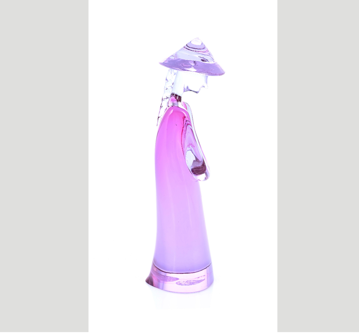 Murano Seguso figurine, c1980s
