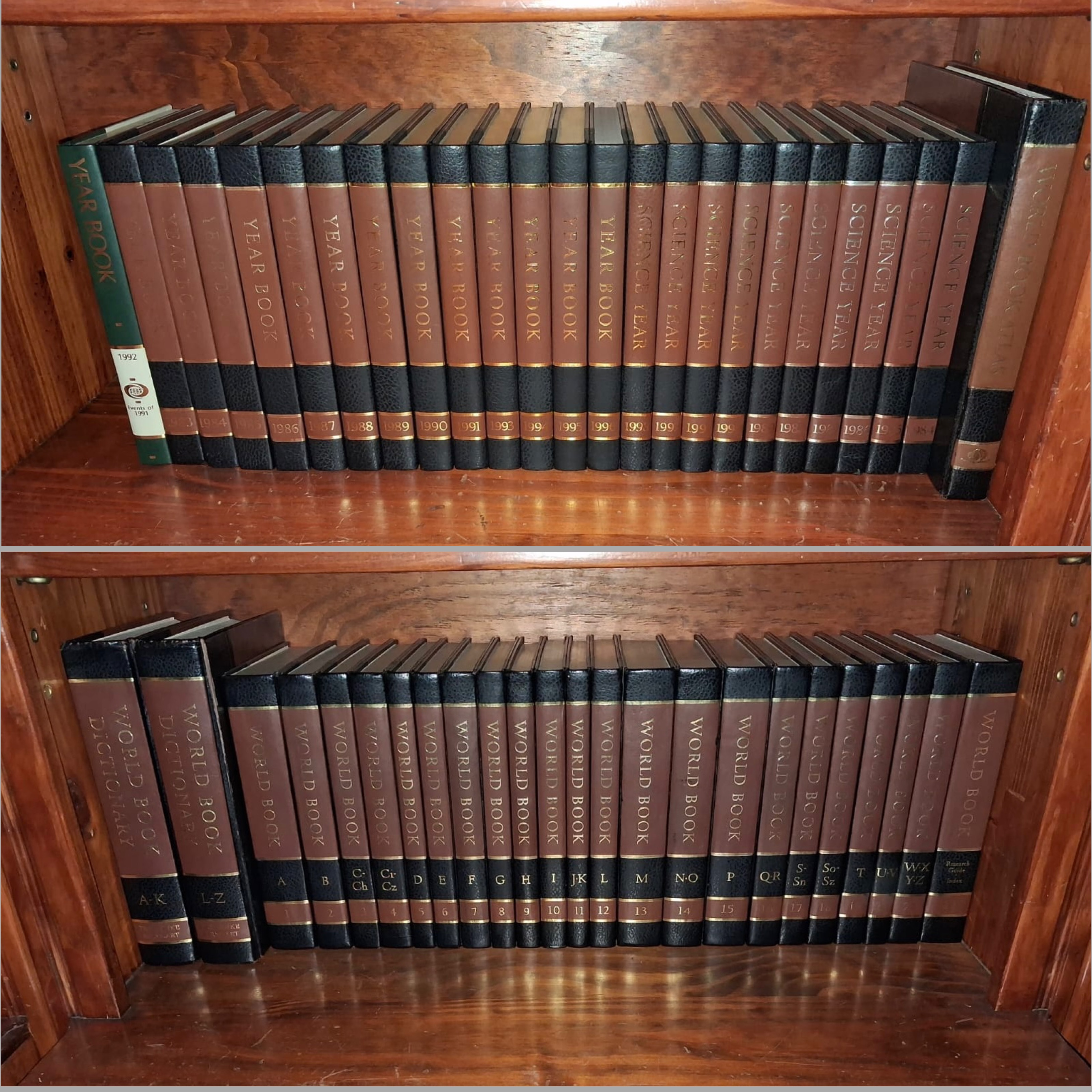 Set of 48 World Book encyclopedias: R6,000
