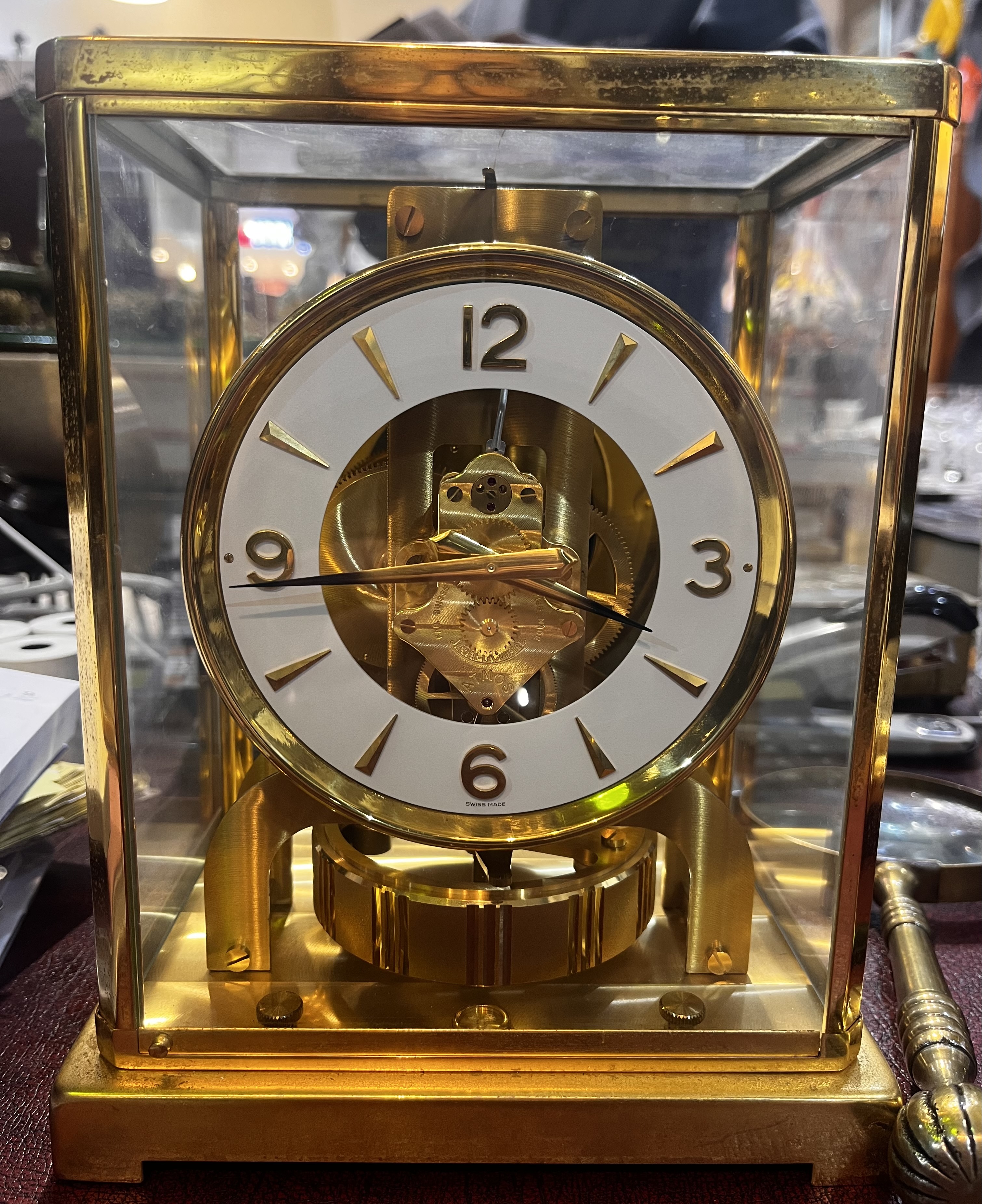 Jaeger-LeCoultre Atmos Classique Clock: R45,000