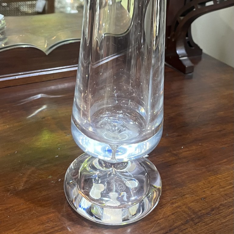 Baccarat crystal vase