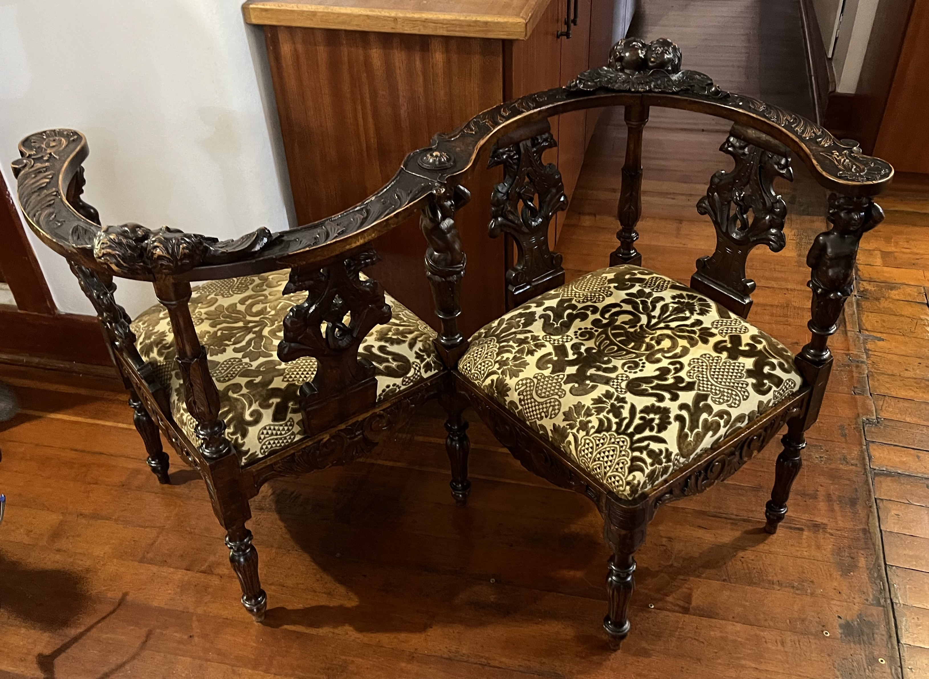 Victorian conversation chair: R45,000