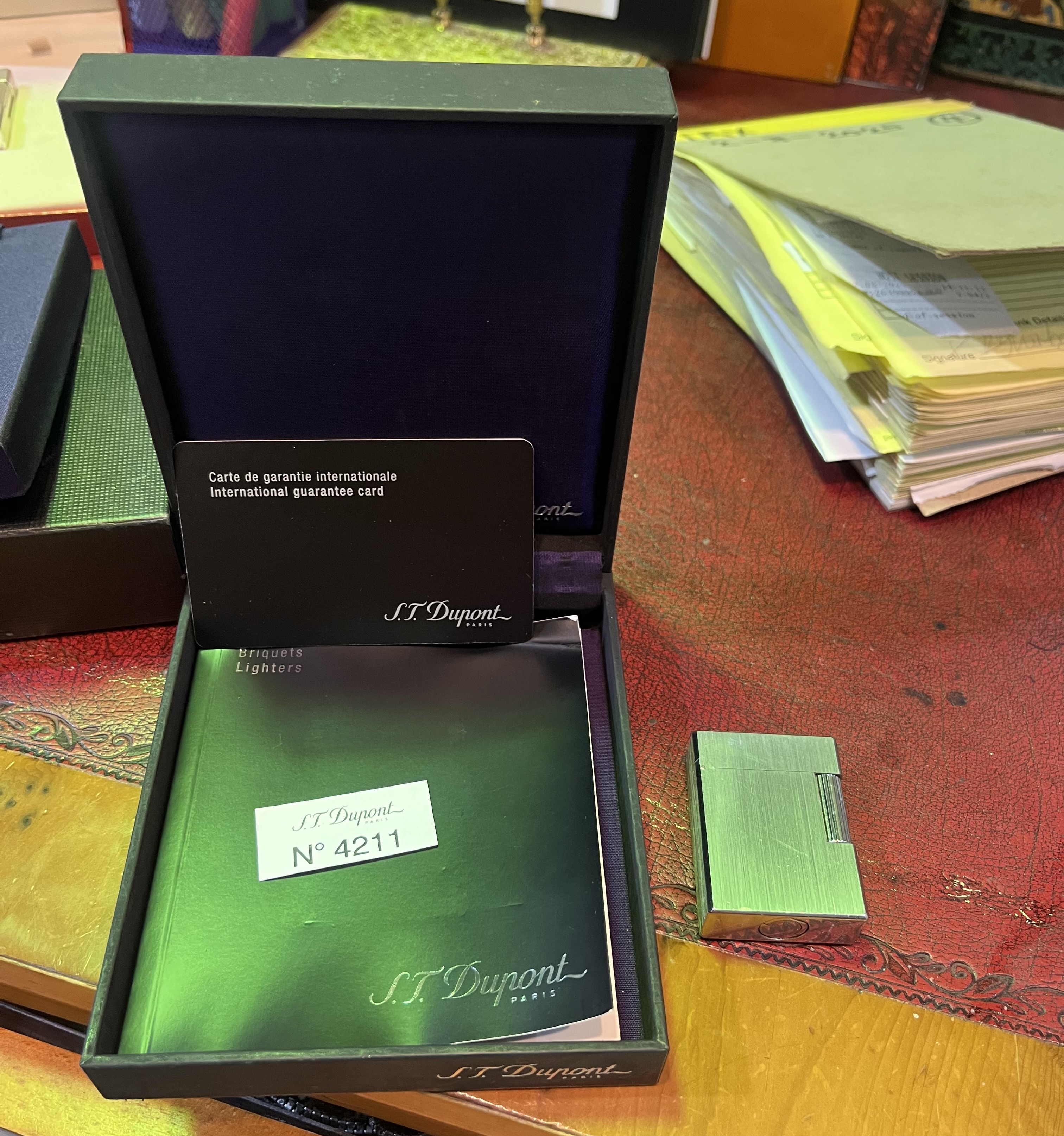 S.T. Dupont Ligne 2 Gatsby lighter: R10,000