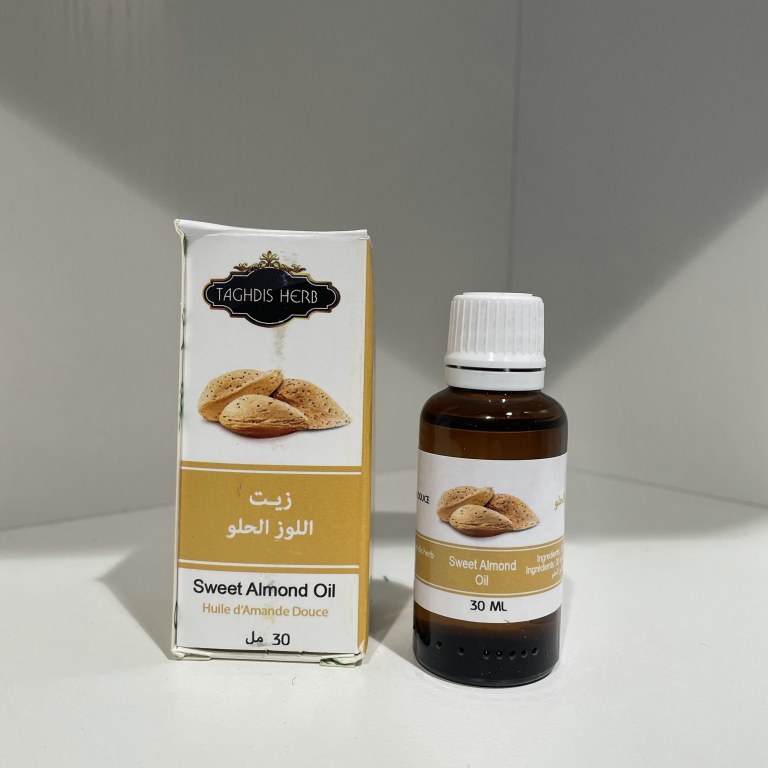 SWEET ALMOND OIL: R100 for 60ml / R50 for 30ml