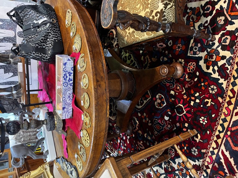 Early Victorian Mahogany Center Table: R60,000