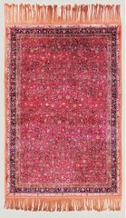 A pure silk Amu Oghli carpet sold in Sotheby's, designed by Abdul Muhammad Amu Oghli