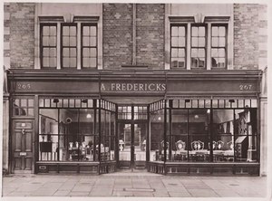 The original Apter Fredericks Antique store