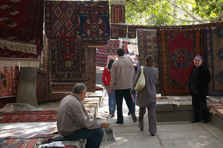 Armenian carpet market