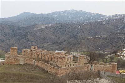 The Tumanian castel in the village of Vaiqan Arasbaran