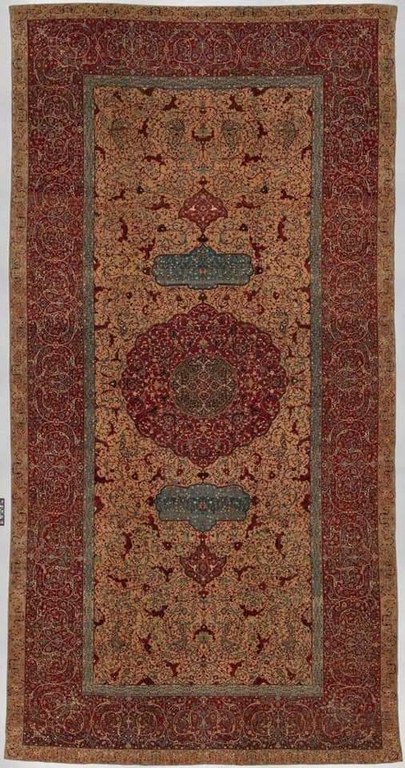 The Anhalt carpet in the MET, New York