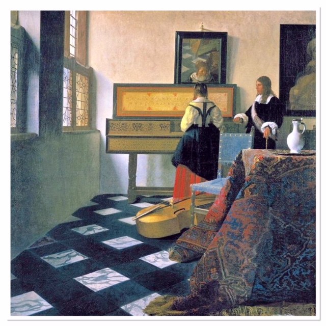 The Concert - 1664 - Johannes Vermeer