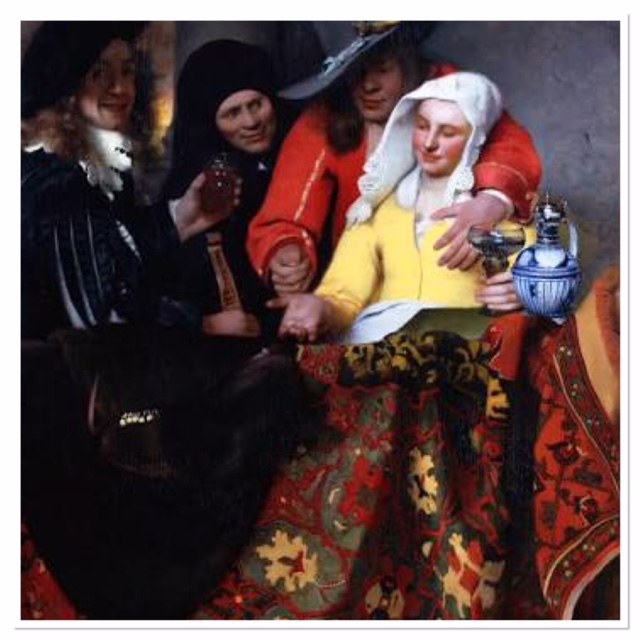 The procuress - 1656 - Johannes Vermeer