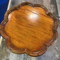 George III pie-crust tripod tables