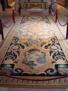 Savonnerie and Aubusson carpets