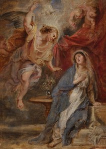Sir Peter Paul Rubens Annunciation