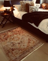 The bedside carpet option