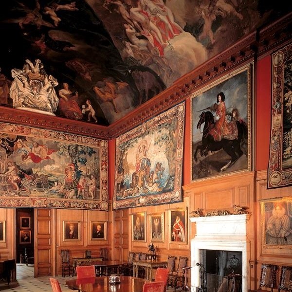 The Tapestry room in the Boughton House