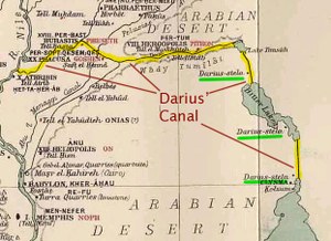 The Canal that Darius built