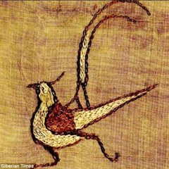 Pazyryk embroidered bird