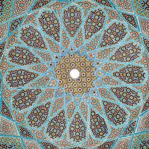 Tile tomb of Hafez by Pentocelo