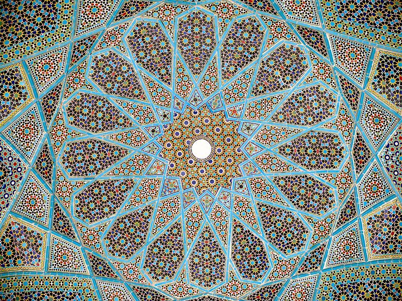 Tile tomb of Hafez by Pentocelo