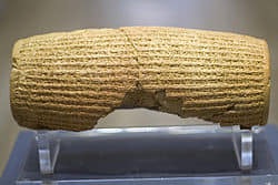 The Cyrus Cylinder: the first human rights charter