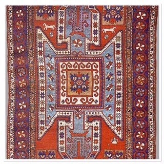 Prayer rug - Kazak Sevan
