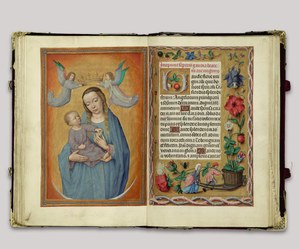 THE ROTHSCHILD PRAYERBOOK, a Book of Hours, use of Rome, in Latin, ILLUMINATED MANUSCRIPT ON VELLUM