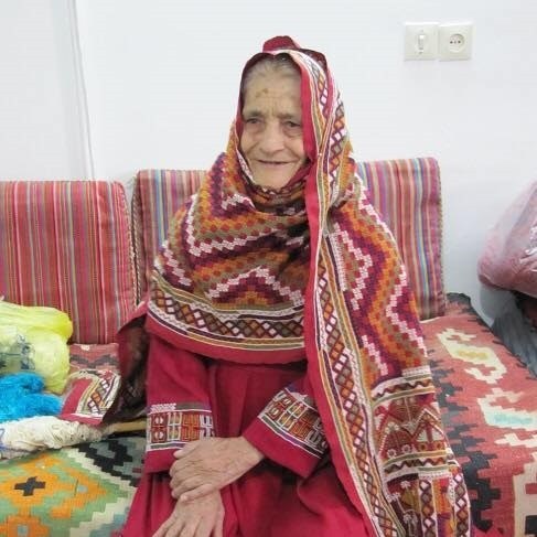 A Sangesari woman in traditional clothing