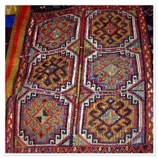 Memling Mugan carpet Karabakh school 14th to early 15th century Museum of Azerbaijan Carpet and Applied Art